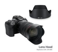 JJC Lens Hood for Canon RF 24-70mm F2.8L IS USM Lens on EOS R3 R5 R5C R6 II R8