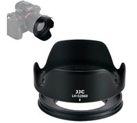 JJC Lens Hood for Sony FE 28-60mm f/4-5.6 & E PZ 16-50mm f/3.5-5.6 OSS Lens - Plastic, Petal Style, Non-Glare Matte Finish, Reversible, Ф40.5mm Filter & Cap Compatible, Sony E Mount