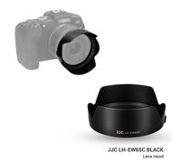 JJC Reversible Lens Hood for Canon RF 16mm F2.8 Macro STM Lens on Canon R5 R6 RP