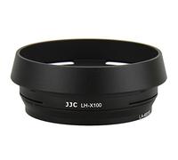 JJC LH-JX100 Lens Adapter and Hood for Fujifilm Finepix X100, X100s, X100T, X70 - Black
