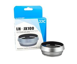 JJC LH-JX100 Silver Filter Lens Adapter & Hood For Fuji Finepix X100V X100F X70 X100 X100S X100T Camera AS AR-X100
