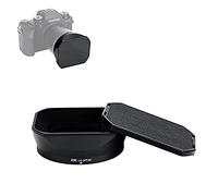 JJC LH-XF18 Metal Lens Hood with Hood Cap for Fujifilm Fujinon XF18mm F1.4 R LM WR Lens, Replaces Original Fuji LH-XF18 Lens Hood