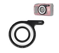 JJC Macro LED Light Guide Ring for Olympus Tough TG-7 TG-6 TG-5 TG-4 TG-3 TG-2 TG-1 TG7 TG6 TG5 Cameras, TG Series Camera Dedicated LED Ring Lighting Macro Photography Accessory