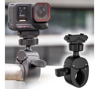 JJC Magnetic Bike Mount for Insta 360 Ace Pro 2,Magnetic Motorcycle Holder for Insta360 Ace Pro & Pro2,Quick Release Bicycle Handlebar Action Camera Clamp Mount Ball Head Adapter Cycling Accessories