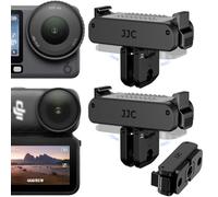 JJC Magnetic Quick Release Mount for DJI Osmo Nano Action 6 Magnet Adapter | 2 Pcs Dual Direction Magnetic Mount with Foldable Claws & 1/4"-20 for DJI Action6 Osmonano Accessories (Not for Action5/4/3)