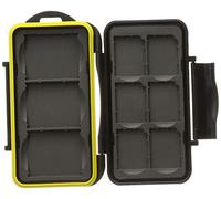 NEW JJC MC-SD6CF3 Memory Card Hard Case for 6 SD + 3 CF Cards Secure with lock