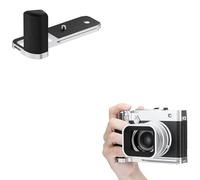 JJC Metal Hand Grip Compatible with Fujifilm GFX100RF, Silver