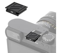 JJC Metal Hot Shoe Cover Cap Compatible for Leica Q3, Q3 43, Q3 Monochrom, Q2 Digital Camera, Full-Coverage Design, Anti-Scratch, Dust-Proof & Stains (Black)