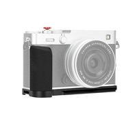 JJC Metal L-Shape Grip Compatible with Fujifilm X-E5 Camera, Quick Release for Arca, 1/4"-20 Hole, Hand Grip Compatible with Peak Design Capture Camera Clip V3 (Handgrip Built-in SD Card Slot)