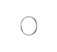 JJC Metal Lens Decoration Ring Compatible with Ricoh GR III GR3 GRIII HDF Camera Replaces Ricoh Original Ring or Accessory GN-1 (Silver)