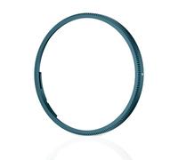 JJC Metal Lens Decoration Ring Compatible with Ricoh GR IV, GR4, GRIV HDF, Monochrome Digital Camera, Replace Original GN-3 Ring Cap (Blue)