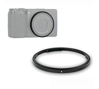 JJC Metal Lens Decoration Ring for Ricoh GR III GR3 GR III HDF Camera,Black | Replaces Ric. Original Ring or Accessory GN-1 Ring, Aluminium Alloy, Decorates Camera, Lightweight 3g, Precision Fit