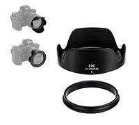 JJC Metal Lens Hood for Nikon NIKKOR Z MC 50mm F2.8 Macro Lens, Reversible Lens Hood with Adapter Ring, Reduce Lens Flare - Prevent Reflection - Protect Lens