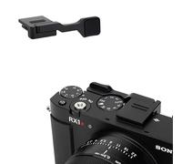 JJC Metal Thumbs Up Grip Compatible with Sony R1XR III Digital Camera, Silicon Full-Cover Hot Shoe Hand Grip, Replaces Son. TG-2 Grip, Foldable Design Adaptation Dial & Buttons