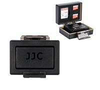 JJC Multi-Function Battery and Memory Card Case for Fujifilm NP-W126/NP-W126S or JJC B-W126 Battery and 1 x SD, 2 Micro SD Cards