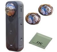 JJC ND Filter for Insta360 X5,Neutral Density ND 16 Filter for Insta 360 X5 Lens,ND16 Accessories 4 Stops Light Reduction Exposure Control Multicoatings HD Optical Glass ND-Filter with Cleaning Cloth