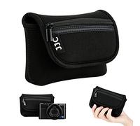 JJC Neoprene Camera Case for Ricoh GR IV IIIx III for Sony RX100 III IV V VA VI VII Z-V1 HX90V HX90 HX60V HX60 Olympus TG-7 TG-6 TG-5 for Canon G7X Mark III II SX620 SX720 SX730, Black