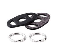 JJC NS-OA1 Neck Strap Accessory - Camera Strap Round PU Leather Lug Ring Cover Set Compatible with Leica Q3, Fujifilm X-T5 X-T50 X100VI A6700 X70 X-E2S and other Cameras with Similar Round Eyelets