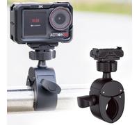 JJC Osmo Action 5 Pro 4 3 Bike Mount,Magnetic Motorcycle Holder for DJI Action 5 Pro 4 3 & Osmo 360,Quick Release Bicycle Handlebar Pole Clamp Mount Action5 Action4 Action3 Osmo360 Ball Head Adapter