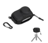 JJC Osmo Action 6 Carrying Case, Carry Bag for DJI Osmo Action 6 Accessory | Black Action6 Mini Protective Case, Compact Action6 Action5 Action4 Action3 Storage Bag for Tripod Selfie Stick (Semi Open)