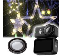 JJC Osmo Nano 4 Point Star Filter,Screw On Starry Filter for DJI Osmo Nano,Osmonano Standard Combo Cross Screen Starburst Lens Accessories Multicoatings Optical Glass with Storage Case Cleaning Cloth