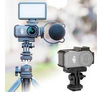 JJC Osmo Nano Cage with Magnetic Cold Shoe Mount,Protective Magnetic Cage with Cold Shoe for DJI Osmo Nano Accessories,Osmonano Expansion Adapter with 1/4" 20 Screw Hole for Probe Lens Macro Vlogging
