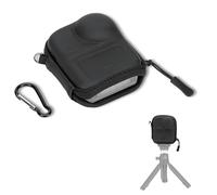 JJC Osmo Nano Carrying Case, Mini Carry Bag for DJI Osmo Nano Accessories | Black Osmonano Protective Case, Hard Shell Compact Bag with Carabiner, Storage Pouch for Tripod Selfie Stick (Semi Open)