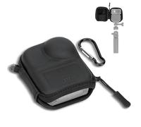 JJC Osmo Nano Carrying Case, Mini Carry Bag for DJI Osmo Nano Accessories | EVA Hard Shell Compact Osmonano Bag, Protective Case with Carabiner, Small Storage Pouch for Tripod Selfie Stick (Semi Open)