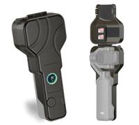 JJC Osmo Pocket 4P Protective Case Cover for DJI Osmo Pocket 4P Accessories | Semi-Transparent Design for Power Level Viewing, with 2 Micro SD Card Slots, Lightweight Camera Gimbal Lens Screen Protector