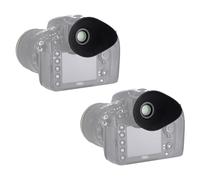 JJC Oval Grand Shape Eyecup with Optical Glass for Nikon DK17 DK19 Eyecup