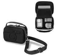 JJC Portable Carrying Case for Go Pro Hero 13 12 & Osmo Action 6 5 Pro 4 3 | Hard Shell Storage Bag for Insta360 Ace Pro 2 GO Ultra, Water Resistant Protective Travel Pouch with 3 Adjustable Dividers