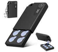 JJC Portable Size 675 P675 Battery Case Holder Storage, Pop-up Design Hearing Aid Batteries Case for 6X P675 ZA675 PR44 P675 675P A675P 675CI,ZeniPower Cochlear Implant Battery Holder, No Batteries