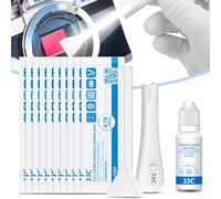 JJC Professional Camera Cleaning Kit with Innovative Illuminated Handle, 10x 16mm APS-C Frame Sensor Cleaning Swabs, 15ml Cleaning Solution for APS-C Frame CCD and CMOS Sensors