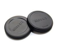 JJC Rear Lens Cap / Body Cap Combo - Micro Four Thirds Fit