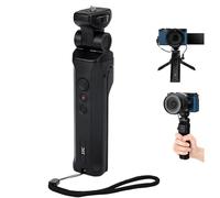 JJC Remote Shooting Grip & Travel Desk Tripod for Panasonic DC-ZS99 (TZ99) G100D S9 LUMIX L10 Cameras Selfies Vlogging, Replace Panasonic DMW-SHGR2 Tripod Grip