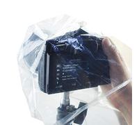 JJC RI-S Disposable Waterproof Rain Cover for Mirrorless System Camera (DSLR & SLR Camera) - Pack of 2 - Transparent