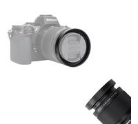 JJC Round Metal Lens Hood Compatible with Nikon Z DX MC 35mm f/1.7 Lens | Screw-In Design, Fits Ф52mm Filter & Original Lens Cap, Replaces Nikon HN-43 Sun Shade