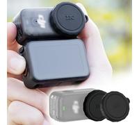 JJC Silicone Osmo Nano Lens Cap Set,2 Pack Lightweight Protective Lens Cover for DJI Osmo Nano,2 Soft Cap for DJI Osmonano Standard Combo Silicone Cover with Antiloss String Action Camera Accessories