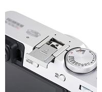 JJC Silver Hot Shoe Cover Cap Protection for Fujifilm Fuji X-H2S X-S10 X-T2 X-T3 X-T4 X-T10 X-T20 X-T30 X-T100 X100V X100S X100F X-PRO2 X-E4 X-A5 X-A10 X-E5 X Half X-M5 X-T50 GFX100SII GFX100RF