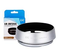 JJC Silver Metal Bayonet Lens Hood for FUJINON XF 35mm F2 R WR/FUJINON XF 23mm F2 R WR, Fuji 35mm F2 Lens Hood, Fuji 23mm F2 Lens Hood, 35mm F2 Hood, 23mm F2 Hood, Replaces Fujifilm LH-XF35-2 Hood