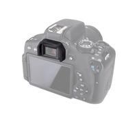 JJC Soft Eyecup Original Shape for Canon DSLR 77D 800D 700D 650D 600D etc. | For original Ef. eyepiece, Blocks stray light for clearer viewfinder, Comfortable for outdoor shooting
