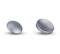 JJC Soft Release Button 2-Pack, Convex and Concave Surface, Grey