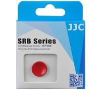 JJC Soft Release Button, Concave Surface, Bright Red, Threaded Screw