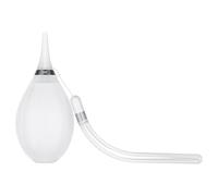 JJC Soft Silicone Air Blower Blaster Pump Dust Cleaner with Lanyard String, Air Bulb Blower for DSLR Camera Sensor Lenses Filters Monitors LCD Screens Keyboards Cleaning, Transparent