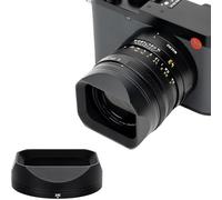 JJC Square Metal Lens Hood Compatible with Leica Q3 43, Q3, Q3 Monochrom, Q2 Optimized Design Eliminates Vignetting, Compatible with Filters ≤8mm & Macro Mode, Retains Original Lens Cap Fit