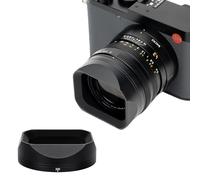 JJC Square Metal Lens Hood for Leica Q3 43, Q3, Q2 Optimized Design Eliminates Vignetting, Compatible with Filters ≤8mm & Macro Mode, Retains Original Lens Cap Fit
