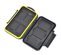 JJC Sturdy and Rigid Memory Card Storage Case fits 3 x XQD CFexpress Type B and 4 x SD SDHC SDXC Cards
