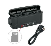 JJC Triple Battery Charger for Gopro Hero 7/ 6/ 5/ 2018 for Battery AABAT-001