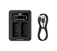 JJC Type-C Dual Battery Charger Compatible with Fujifilm X-E5 X100VI X100V