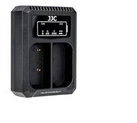 JJC USB Dual Battery Charger Compatible with OM System OM-1 II, OM-1, OM-3